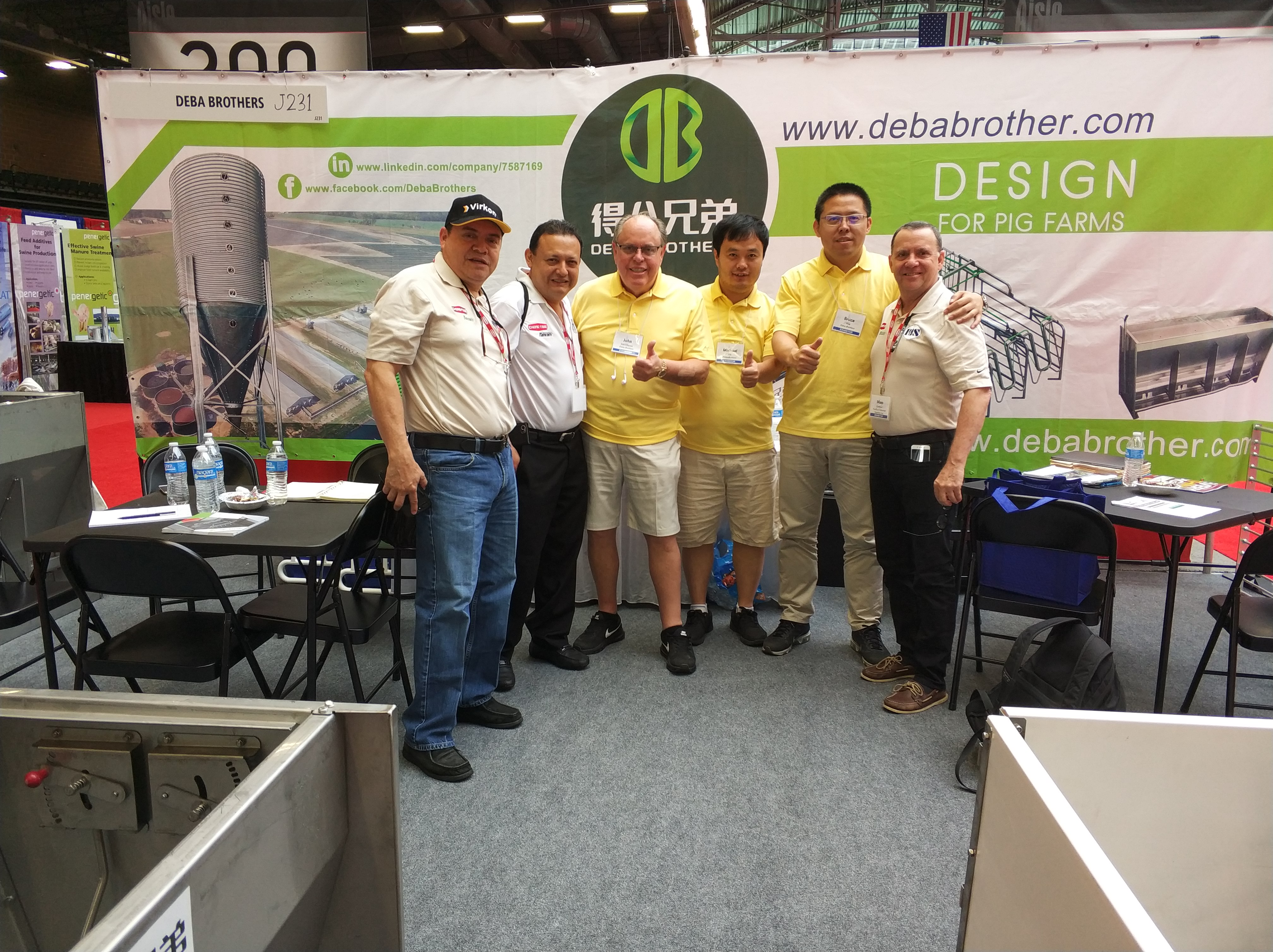 Deba Brothers: bat egin gurekin World Pork Expo 2023-n